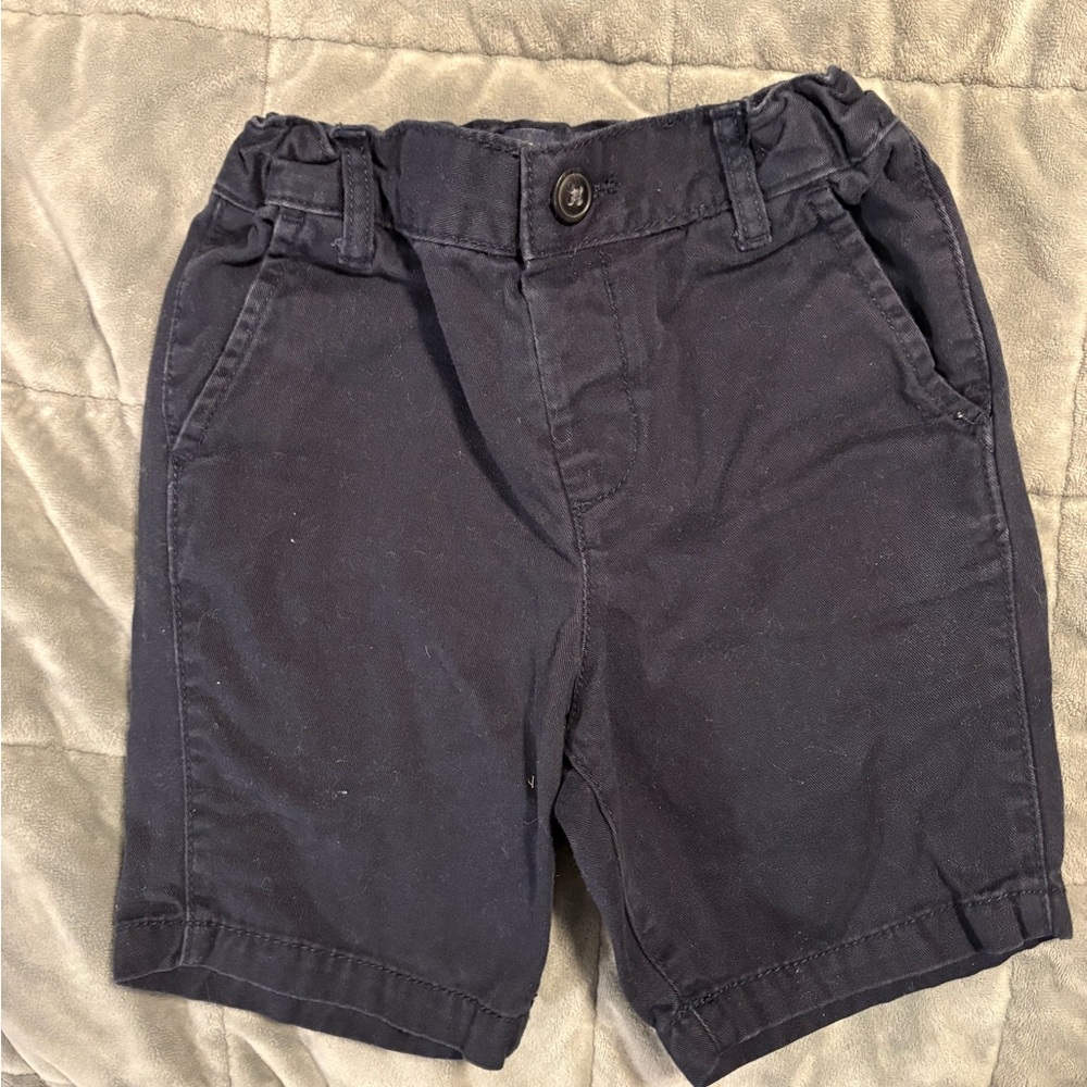 Navy Blue Kids Shorts